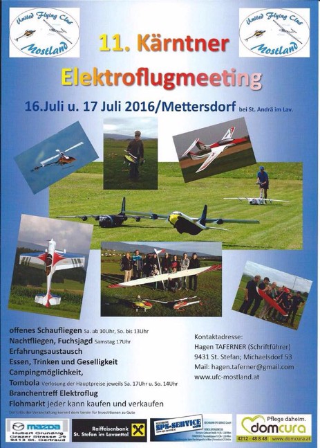 Kärntner Elektroflugmeeting Mettersdorf