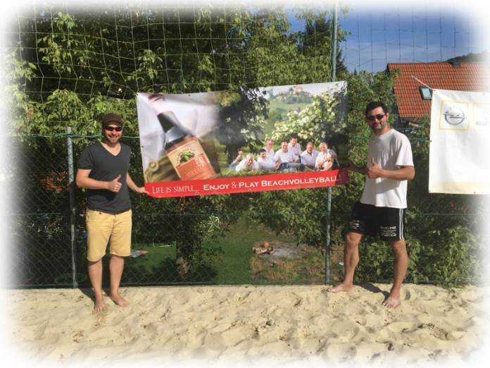 Holler Vulkan sponsert Vulkanland Beachvolleyball