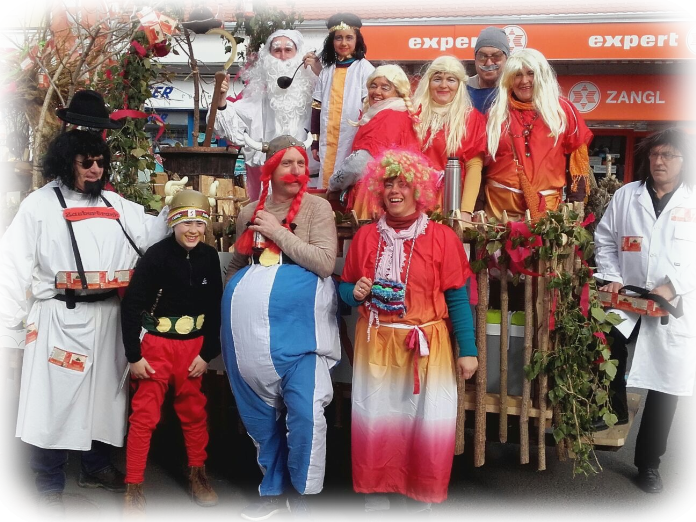 Fasching in Feldbach - das gallische Dorf