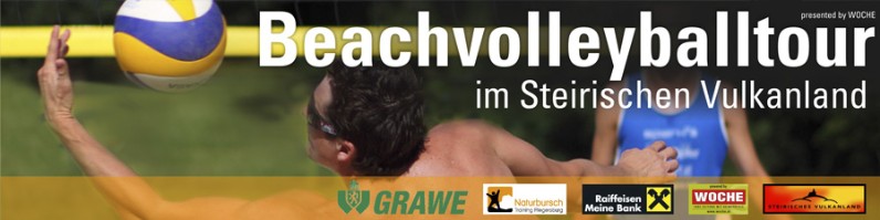 Beachvolleyballtour im steirischen Vulkanland